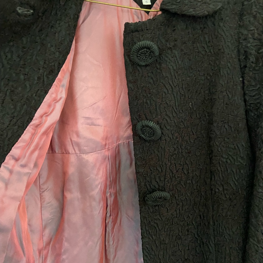 Black dress coat - high style!